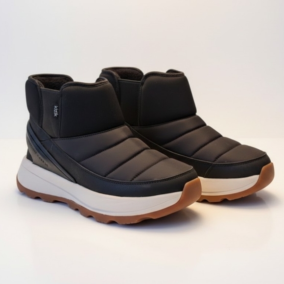 Kizik Shoes - Kizik Juno Hands-Free Black Puffy Ankle Boots - Size 11 Women’s